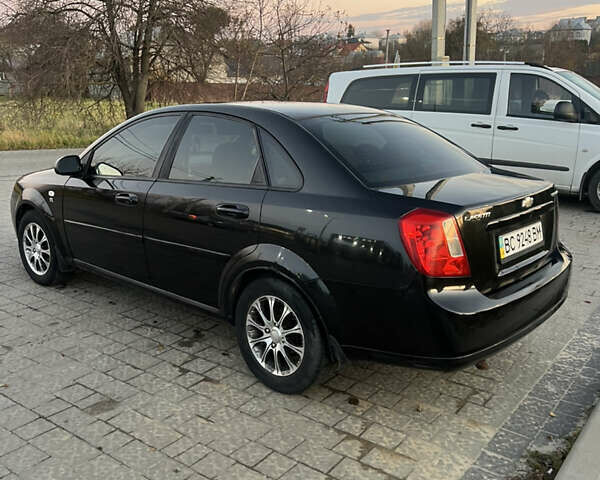 Черный Шевроле Лачетти, объемом двигателя 1.82 л и пробегом 197 тыс. км за 4700 $, фото 7 на Automoto.ua