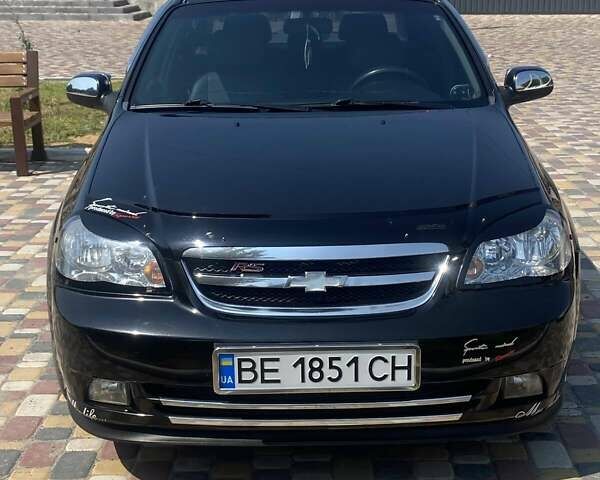 Черный Шевроле Лачетти, объемом двигателя 1.6 л и пробегом 156 тыс. км за 6100 $, фото 6 на Automoto.ua