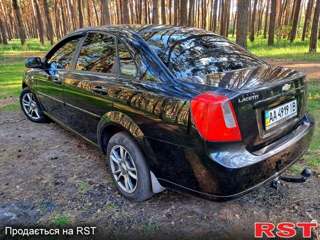 Черный Шевроле Лачетти, объемом двигателя 1.8 л и пробегом 180 тыс. км за 5300 $, фото 2 на Automoto.ua