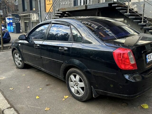 Черный Шевроле Лачетти, объемом двигателя 1.8 л и пробегом 159 тыс. км за 3500 $, фото 5 на Automoto.ua