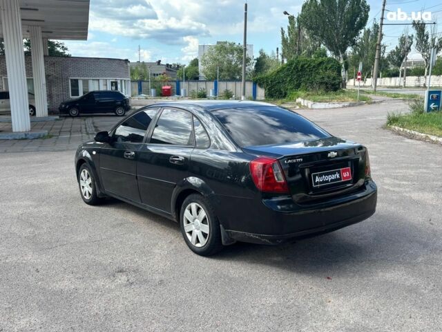 Черный Шевроле Лачетти, объемом двигателя 1.8 л и пробегом 226 тыс. км за 3490 $, фото 2 на Automoto.ua