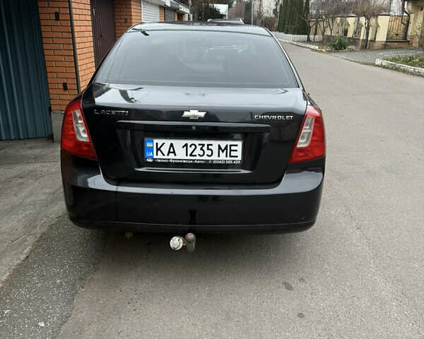 Черный Шевроле Лачетти, объемом двигателя 1.6 л и пробегом 285 тыс. км за 2999 $, фото 4 на Automoto.ua