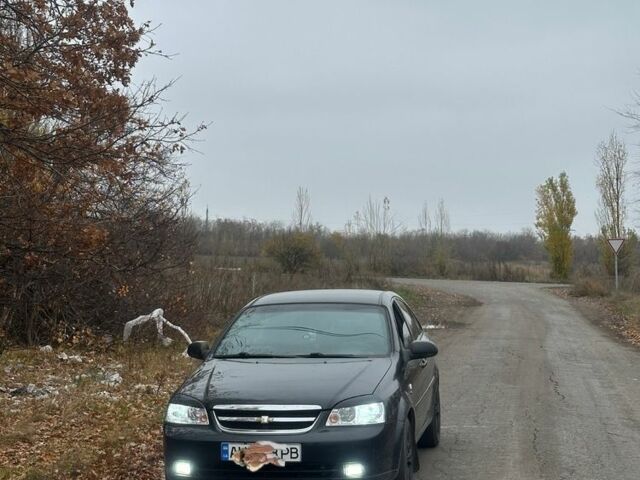 Черный Шевроле Лачетти, объемом двигателя 1.6 л и пробегом 291 тыс. км за 4000 $, фото 2 на Automoto.ua