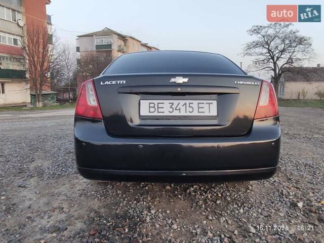 Черный Шевроле Лачетти, объемом двигателя 1.8 л и пробегом 244 тыс. км за 4200 $, фото 10 на Automoto.ua