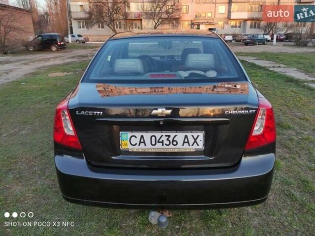 Чорний Шевроле Лачетті, об'ємом двигуна 1.6 л та пробігом 120 тис. км за 6500 $, фото 3 на Automoto.ua