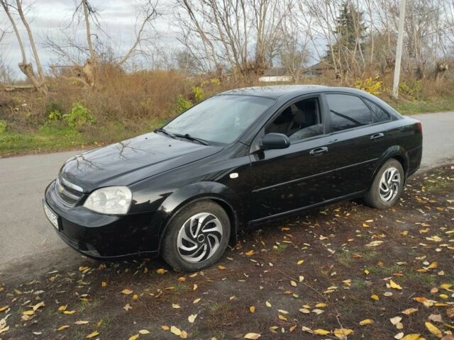 Черный Шевроле Лачетти, объемом двигателя 1.6 л и пробегом 190 тыс. км за 3700 $, фото 7 на Automoto.ua