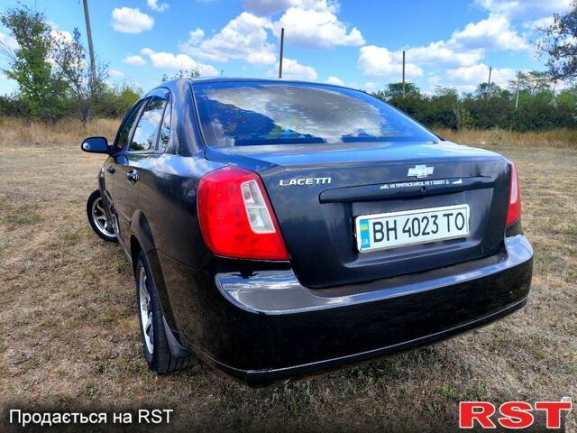 Черный Шевроле Лачетти, объемом двигателя 1.6 л и пробегом 0 тыс. км за 4700 $, фото 2 на Automoto.ua