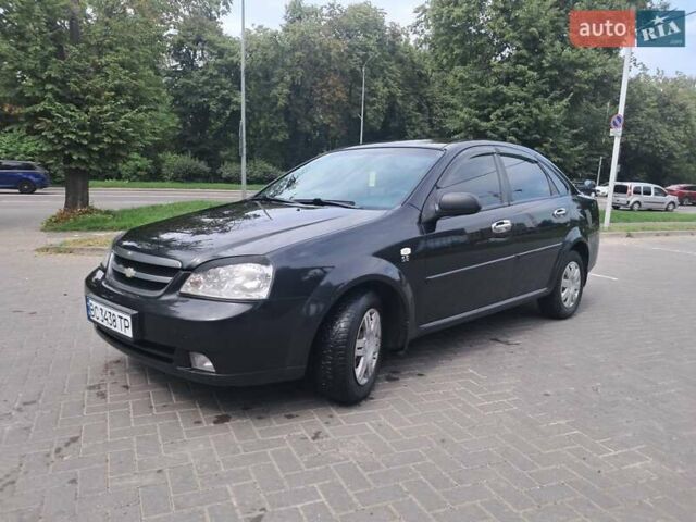 Черный Шевроле Лачетти, объемом двигателя 1.6 л и пробегом 350 тыс. км за 3500 $, фото 4 на Automoto.ua