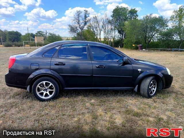 Черный Шевроле Лачетти, объемом двигателя 1.6 л и пробегом 0 тыс. км за 4700 $, фото 5 на Automoto.ua