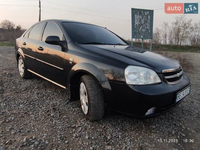 Черный Шевроле Лачетти, объемом двигателя 1.8 л и пробегом 244 тыс. км за 4200 $, фото 5 на Automoto.ua