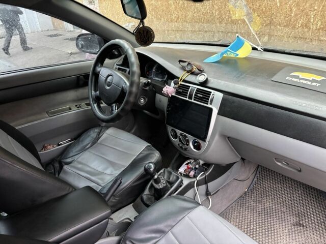 Чорний Шевроле Лачетті, об'ємом двигуна 1.6 л та пробігом 224 тис. км за 3805 $, фото 8 на Automoto.ua