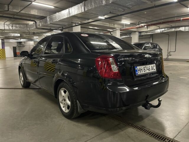 Черный Шевроле Лачетти, объемом двигателя 1.8 л и пробегом 170 тыс. км за 4500 $, фото 6 на Automoto.ua