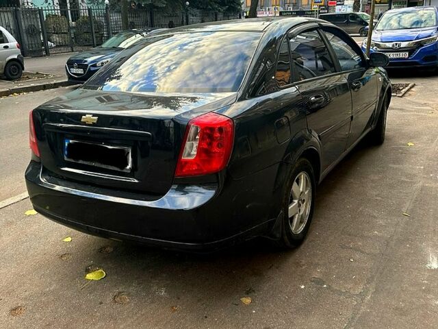 Черный Шевроле Лачетти, объемом двигателя 1.8 л и пробегом 159 тыс. км за 3500 $, фото 1 на Automoto.ua