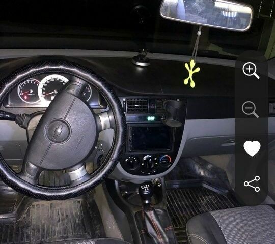 Чорний Шевроле Лачетті, об'ємом двигуна 1 л та пробігом 2 тис. км за 3550 $, фото 4 на Automoto.ua