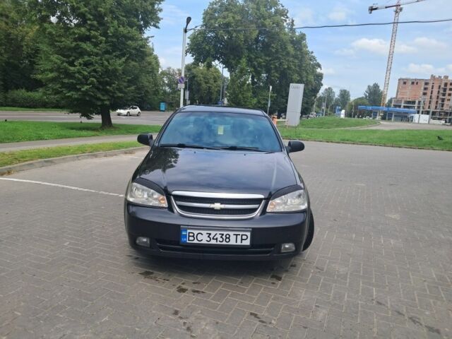 Черный Шевроле Лачетти, объемом двигателя 1.6 л и пробегом 350 тыс. км за 3500 $, фото 1 на Automoto.ua