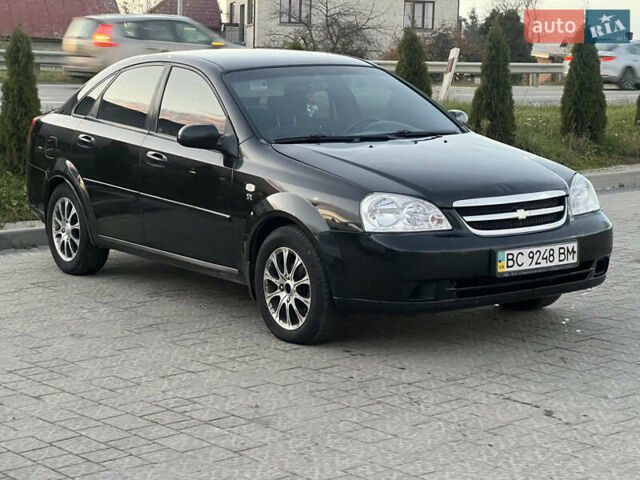 Черный Шевроле Лачетти, объемом двигателя 1.82 л и пробегом 197 тыс. км за 4700 $, фото 3 на Automoto.ua