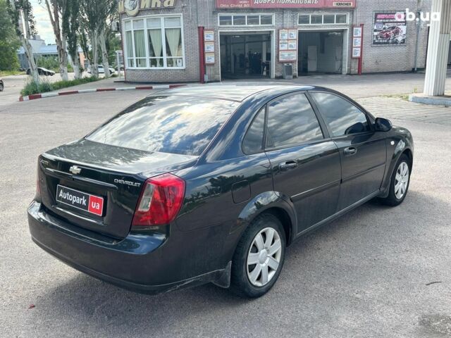 Черный Шевроле Лачетти, объемом двигателя 1.8 л и пробегом 226 тыс. км за 3490 $, фото 4 на Automoto.ua