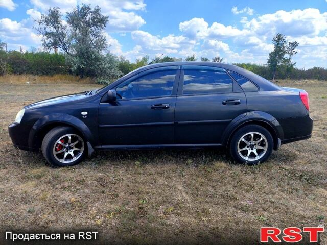 Черный Шевроле Лачетти, объемом двигателя 1.6 л и пробегом 0 тыс. км за 4700 $, фото 4 на Automoto.ua