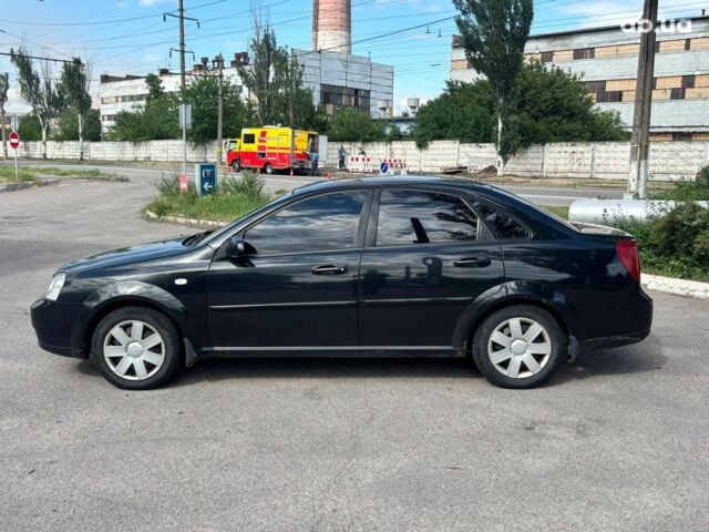 Черный Шевроле Лачетти, объемом двигателя 1.8 л и пробегом 226 тыс. км за 3490 $, фото 1 на Automoto.ua
