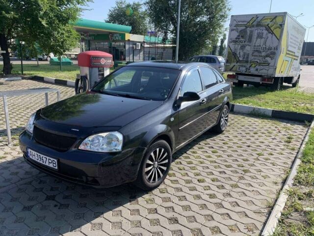 Чорний Шевроле Лачетті, об'ємом двигуна 1.6 л та пробігом 222 тис. км за 3500 $, фото 1 на Automoto.ua