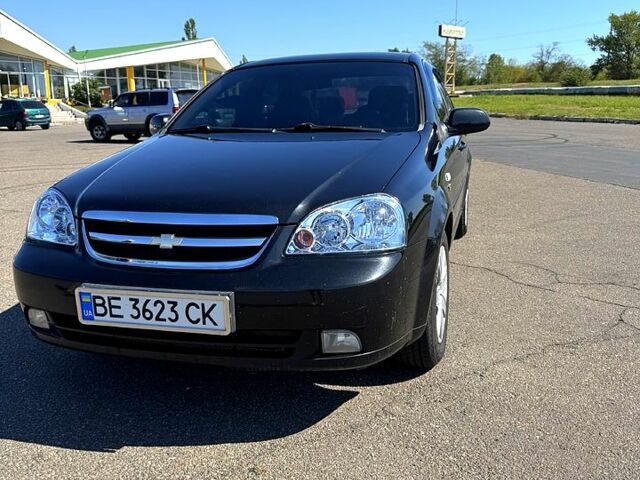 Черный Шевроле Лачетти, объемом двигателя 1.8 л и пробегом 145 тыс. км за 4800 $, фото 1 на Automoto.ua