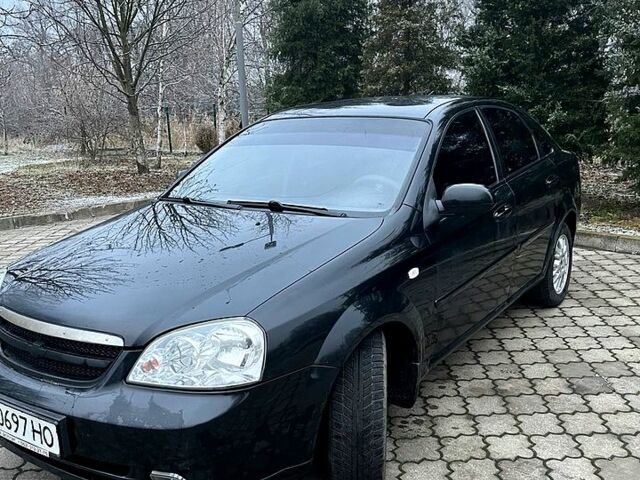 Черный Шевроле Лачетти, объемом двигателя 1.8 л и пробегом 200 тыс. км за 4300 $, фото 3 на Automoto.ua