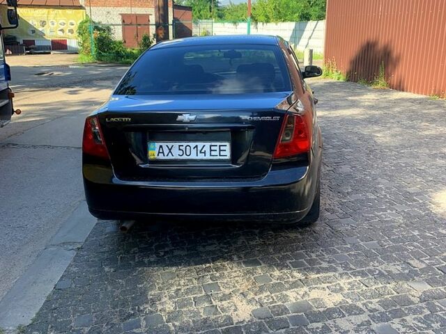 Черный Шевроле Лачетти, объемом двигателя 1.6 л и пробегом 0 тыс. км за 4500 $, фото 3 на Automoto.ua