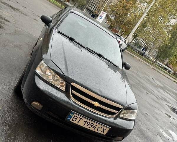 Черный Шевроле Лачетти, объемом двигателя 1.6 л и пробегом 230 тыс. км за 3900 $, фото 6 на Automoto.ua