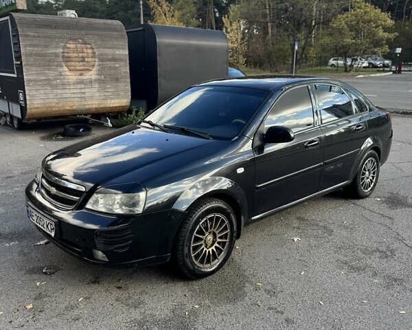 Черный Шевроле Лачетти, объемом двигателя 1.8 л и пробегом 251 тыс. км за 3900 $, фото 8 на Automoto.ua