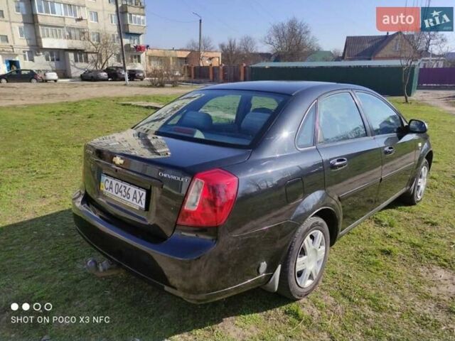 Чорний Шевроле Лачетті, об'ємом двигуна 1.6 л та пробігом 120 тис. км за 6500 $, фото 6 на Automoto.ua