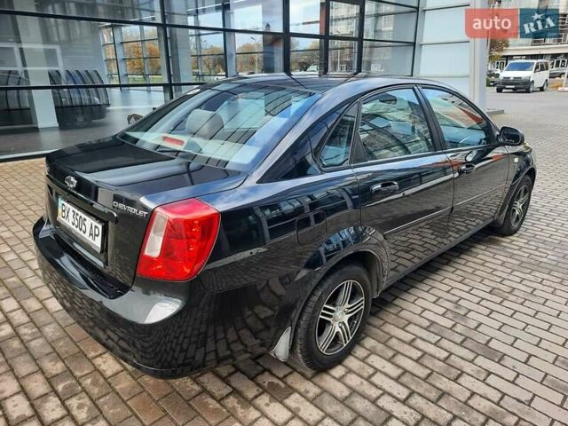 Черный Шевроле Лачетти, объемом двигателя 1.6 л и пробегом 246 тыс. км за 3999 $, фото 5 на Automoto.ua