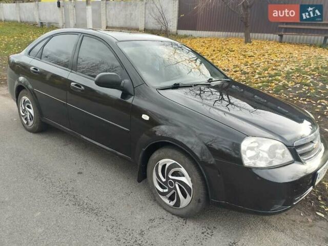 Черный Шевроле Лачетти, объемом двигателя 1.6 л и пробегом 190 тыс. км за 3700 $, фото 5 на Automoto.ua