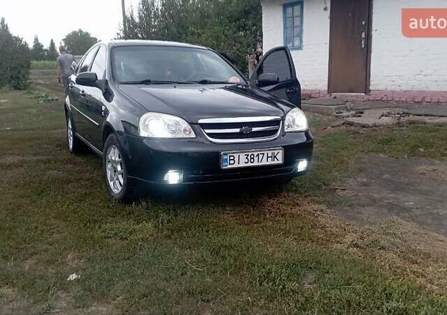 Чорний Шевроле Лачетті, об'ємом двигуна 1.8 л та пробігом 215 тис. км за 5200 $, фото 2 на Automoto.ua
