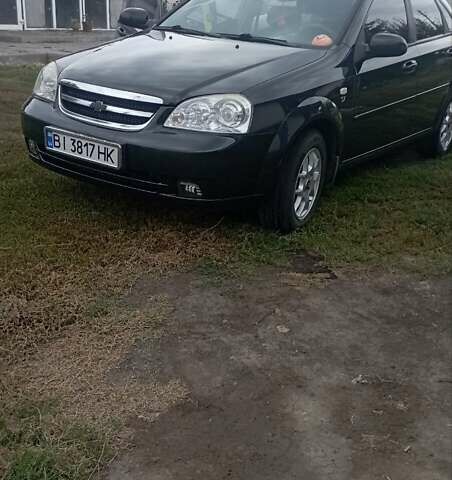 Чорний Шевроле Лачетті, об'ємом двигуна 1.8 л та пробігом 215 тис. км за 5200 $, фото 10 на Automoto.ua