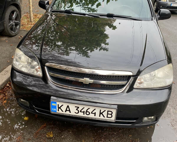 Черный Шевроле Лачетти, объемом двигателя 1.8 л и пробегом 200 тыс. км за 4800 $, фото 4 на Automoto.ua