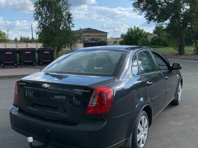 Черный Шевроле Лачетти, объемом двигателя 1.8 л и пробегом 41 тыс. км за 8000 $, фото 2 на Automoto.ua