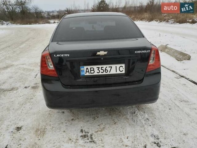 Черный Шевроле Лачетти, объемом двигателя 1.6 л и пробегом 263 тыс. км за 4500 $, фото 4 на Automoto.ua