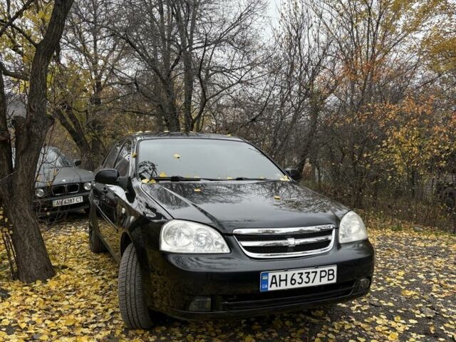 Черный Шевроле Лачетти, объемом двигателя 1.6 л и пробегом 190 тыс. км за 4000 $, фото 3 на Automoto.ua