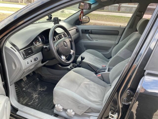 Чорний Шевроле Лачетті, об'ємом двигуна 1.6 л та пробігом 240 тис. км за 4450 $, фото 15 на Automoto.ua