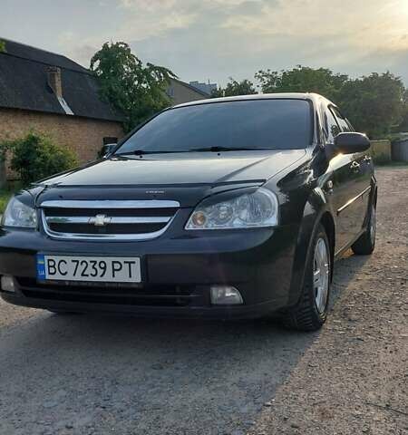 Черный Шевроле Лачетти, объемом двигателя 1.6 л и пробегом 145 тыс. км за 5600 $, фото 1 на Automoto.ua