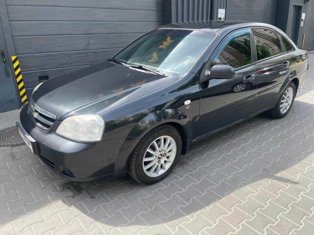 Черный Шевроле Лачетти, объемом двигателя 1.6 л и пробегом 173 тыс. км за 4800 $, фото 1 на Automoto.ua