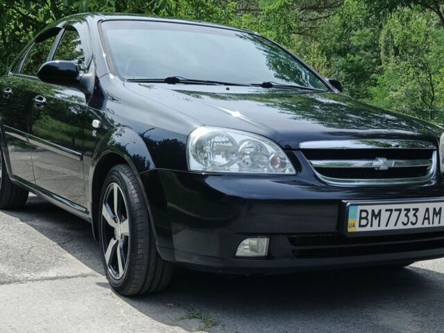 Черный Шевроле Лачетти, объемом двигателя 1.8 л и пробегом 190 тыс. км за 4999 $, фото 1 на Automoto.ua