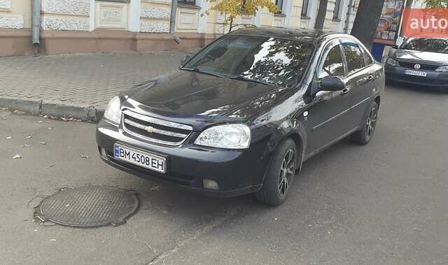 Черный Шевроле Лачетти, объемом двигателя 1.8 л и пробегом 185 тыс. км за 4999 $, фото 7 на Automoto.ua