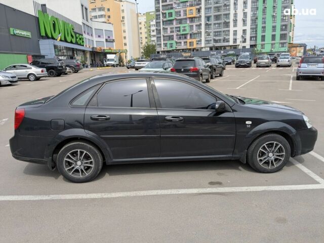 Черный Шевроле Лачетти, объемом двигателя 1.6 л и пробегом 221 тыс. км за 5900 $, фото 3 на Automoto.ua