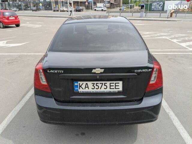 Черный Шевроле Лачетти, объемом двигателя 1.6 л и пробегом 221 тыс. км за 5900 $, фото 2 на Automoto.ua