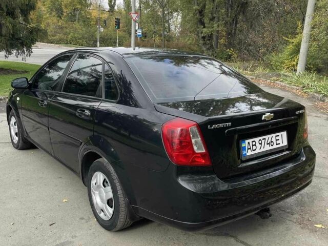 Черный Шевроле Лачетти, объемом двигателя 1.6 л и пробегом 170 тыс. км за 5300 $, фото 3 на Automoto.ua