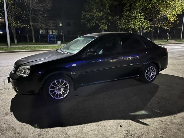 Черный Шевроле Лачетти, объемом двигателя 1.6 л и пробегом 62 тыс. км за 6058 $, фото 1 на Automoto.ua