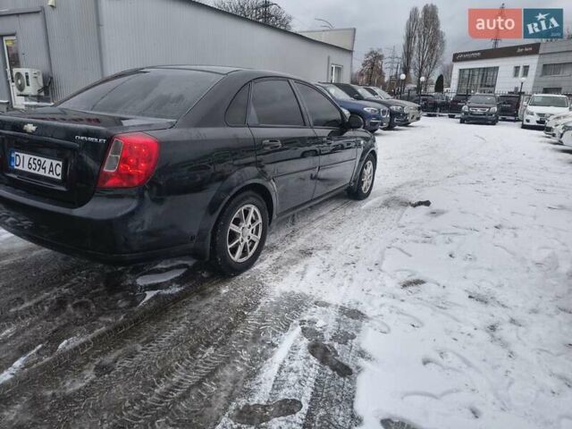 Черный Шевроле Лачетти, объемом двигателя 1.8 л и пробегом 267 тыс. км за 4200 $, фото 4 на Automoto.ua