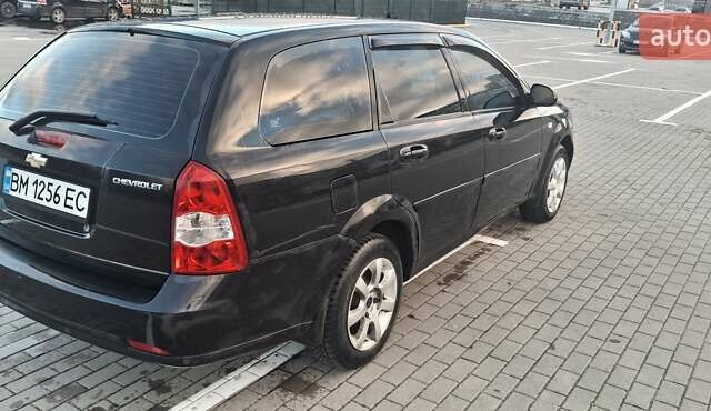 Черный Шевроле Лачетти, объемом двигателя 1.8 л и пробегом 240 тыс. км за 3000 $, фото 4 на Automoto.ua