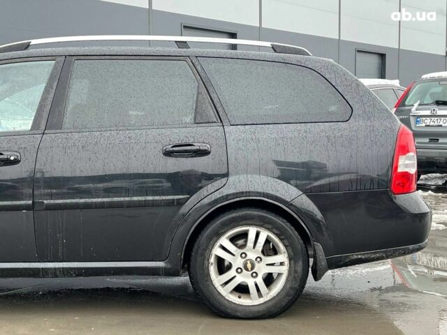 Черный Шевроле Лачетти, объемом двигателя 1.8 л и пробегом 293 тыс. км за 4190 $, фото 4 на Automoto.ua